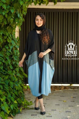 مانتو عبایی کد 3832639