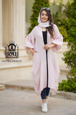 مانتو عبایی کد 3835519