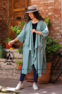 مانتو مدل پشت زاماک کد 3841074