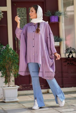 مانتو مدل 21 دکمه کد 3848167