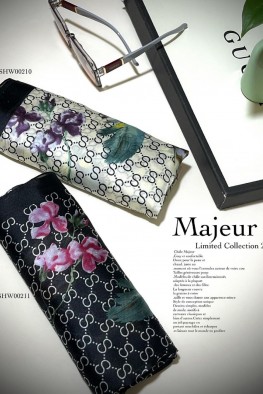 شال ابریشم پلی استر طرح مارک کد 3849380