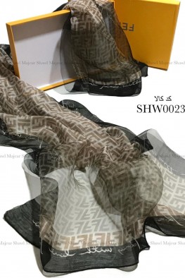 شال ویسکوز ابریشم طرح مارک کد 3851090