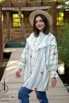 مانتو مدل گلنوش کد 3851679