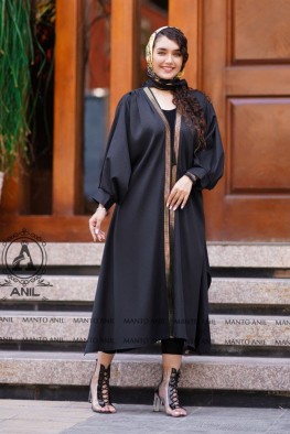 مانتو مدل منگوله دار کد 3874379