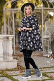 پانچو پاییزه مدل دلین کد 3916036