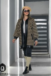 مانتو پاییزه مدل شارون کد 3918124