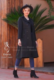مانتو پاییزه مدل سایلین کد 3922398