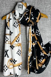 شال موهر پاییزه طرح لویی ویتون کد 3924234