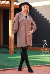 مانتو پاییزه مدل دایکو کد 3925484