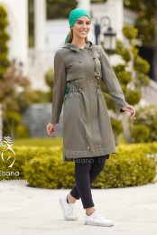 مانتو پاییزه مدل ماتینا کد 3945867