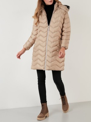 کاپشن ترک کلاه دار کد 3967387