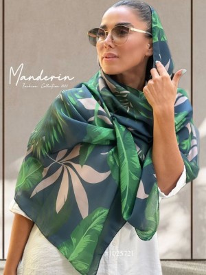 شال نخی اسپرت تابستانه سبز کد 4127397