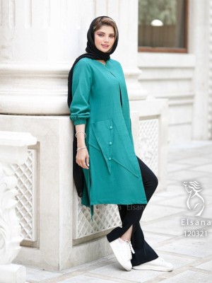 مانتو مدل هورسان کد 4158227