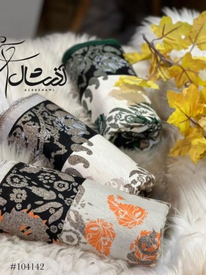 شال موهر پاییزه دورو طرح ترمه کد 4213288