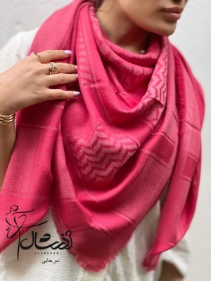روسری پاییزه مدل عربی سرخابی