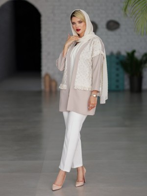 مانتو تابستانه مدل نسیم کد 4556747