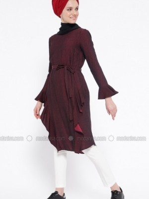 تونیک والان دار زرشکی