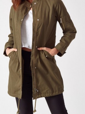 بارانی یشمی کوتاه