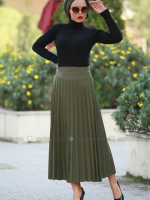 دامن پلیسه یشمی