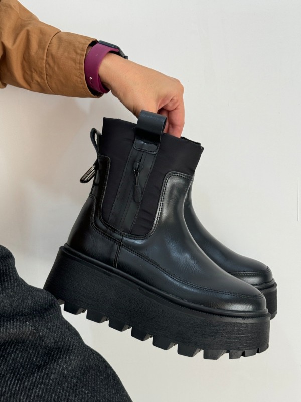 نیم بوت دو زیپ شالو 1853