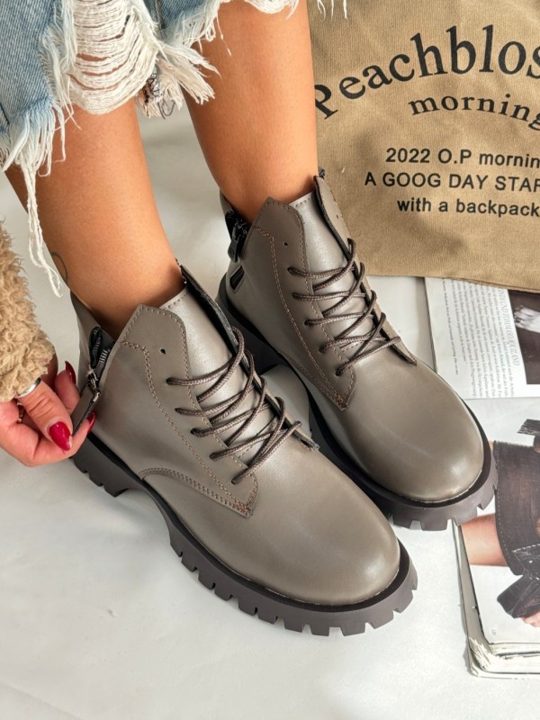 نیم بوت دو زیپ الیزه 788