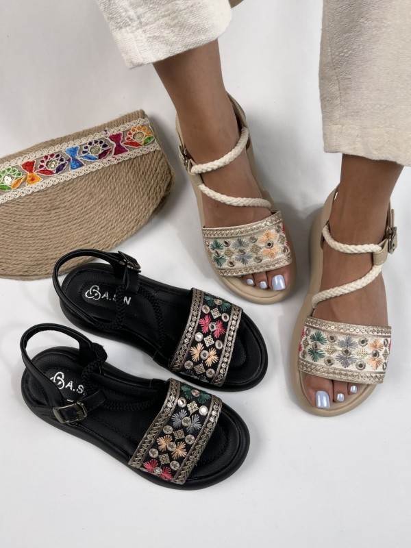 صندل گلدار سنتی 2116