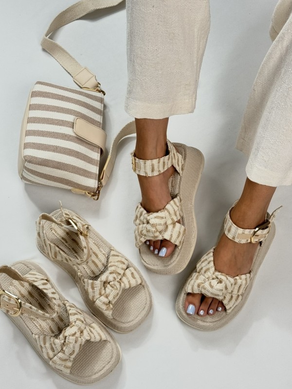 صندل گره ای حصیری 2154