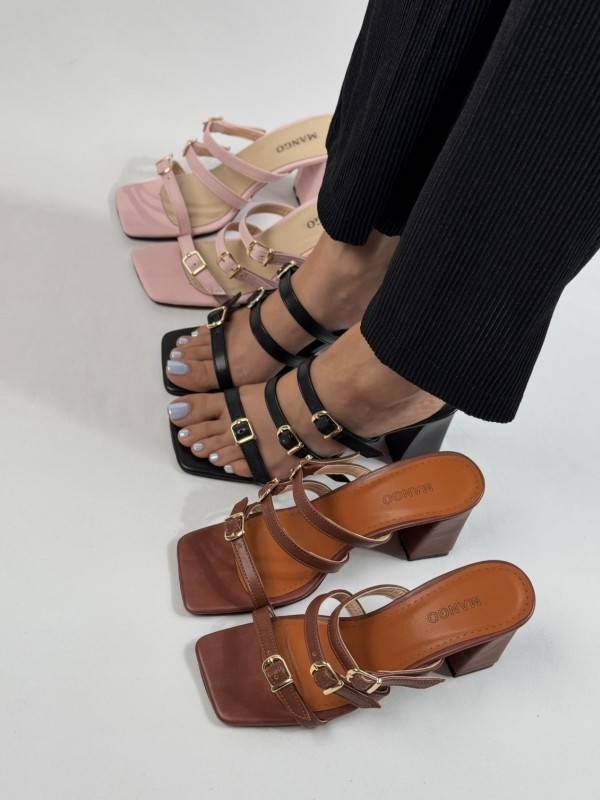 پاشنه سه سگک منگو 2166