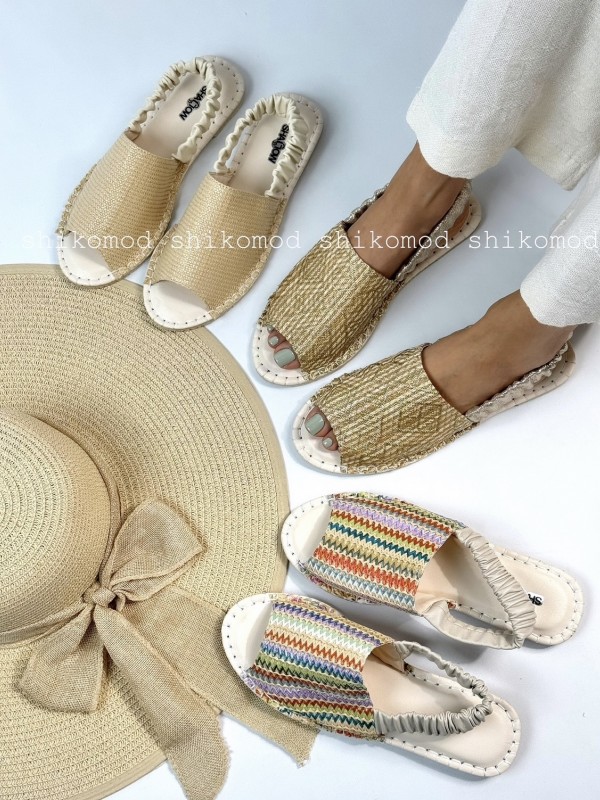 صندل پشت کش حصیری 2245