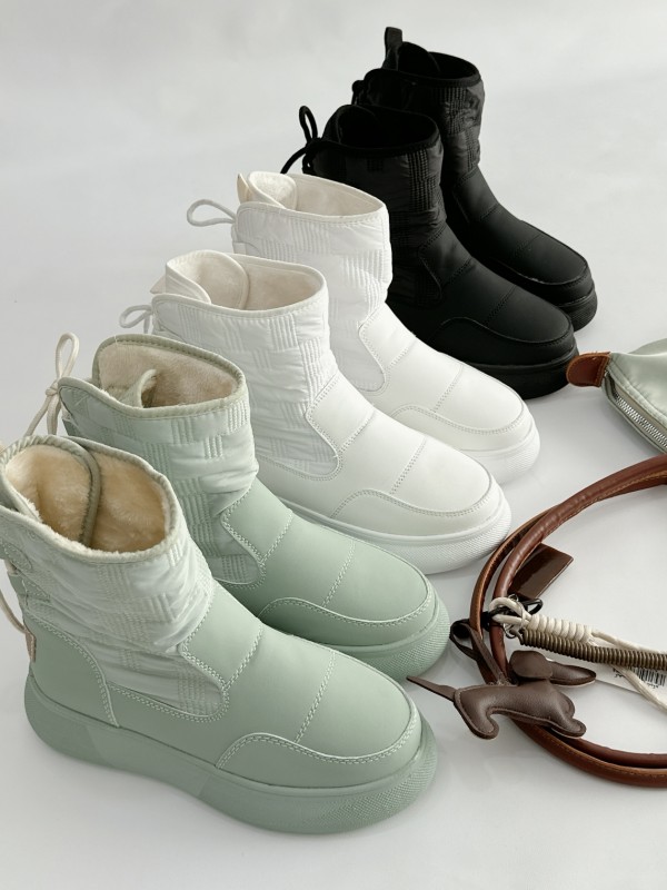 نیم بوت پشت بندی کاپشنی 2367