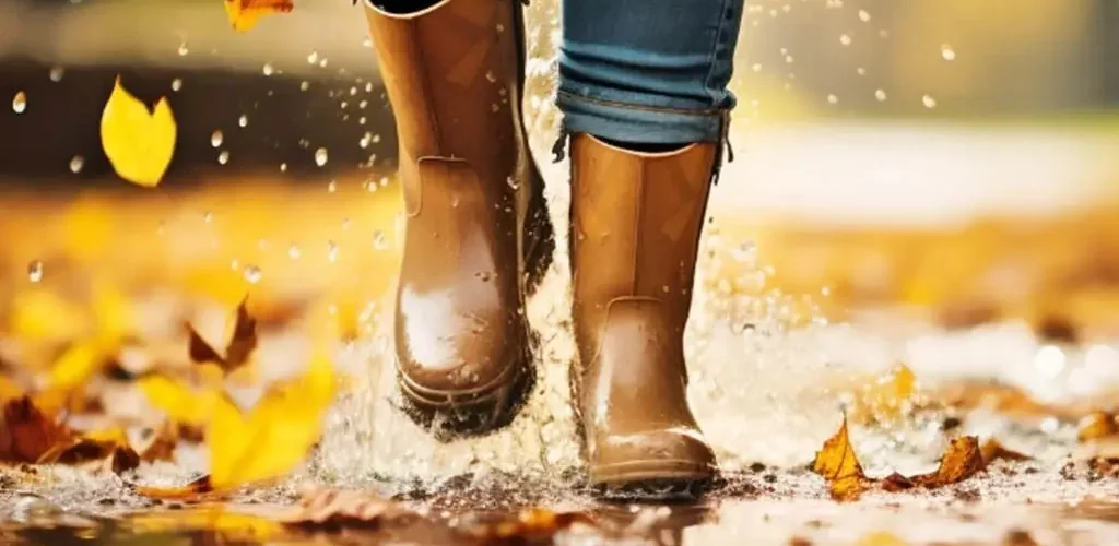 کفش مناسب برای هوای بارانی