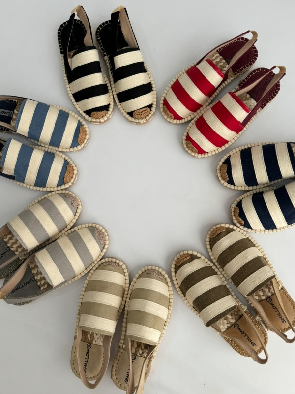 صندل کتان راه راه 2902