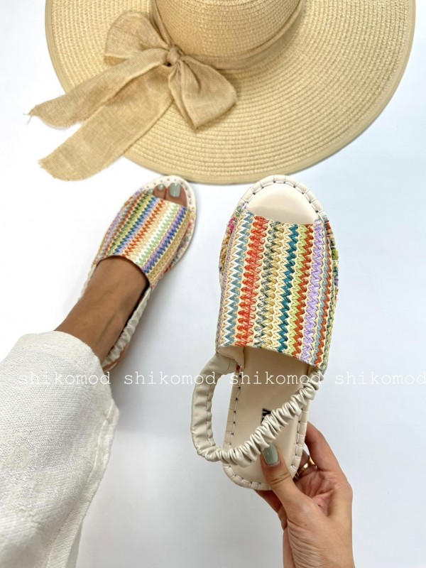 صندل پشت کش حصیری 2244