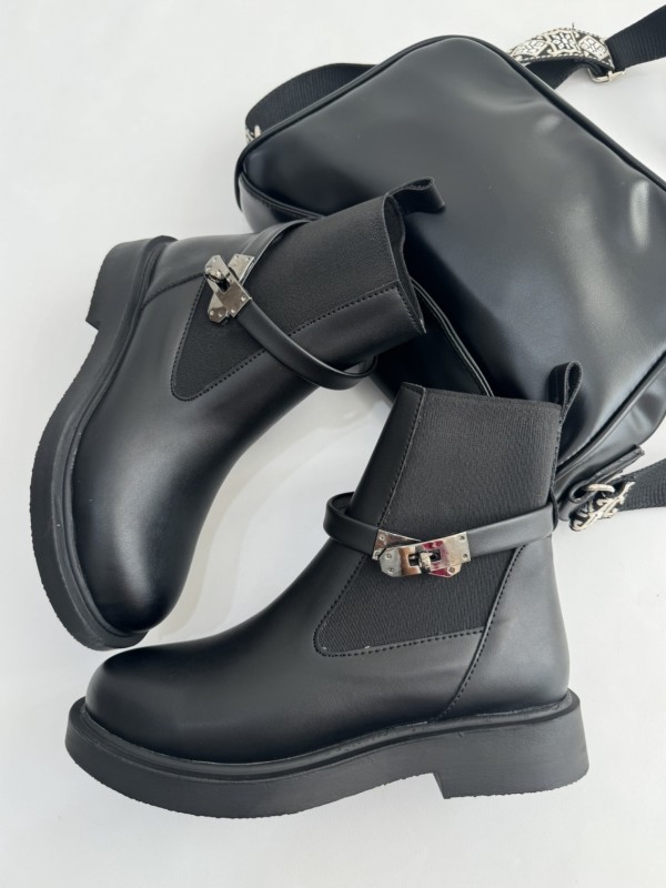 نیم بوت  کمربندی هرمس شیکو 2326