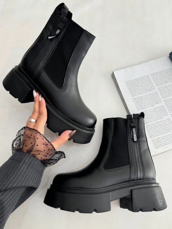 نیم بوت زیپی تیک 2337