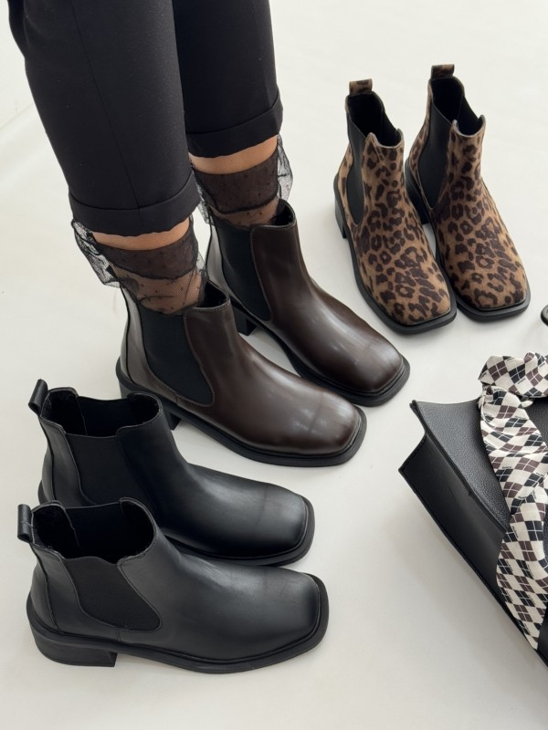 نیم بوت دو کش روژکا 2336