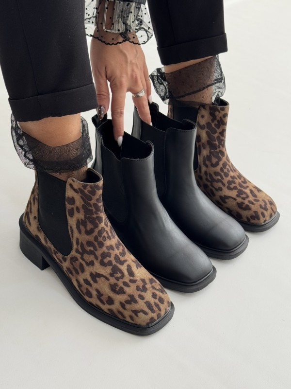 نیم بوت دو کش روژکا 2336