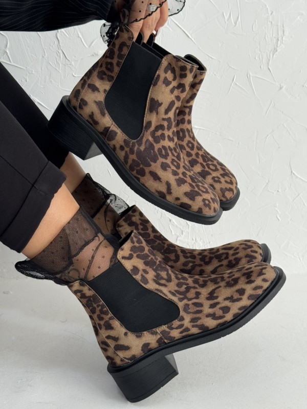 نیم بوت دو کش روژکا 2336