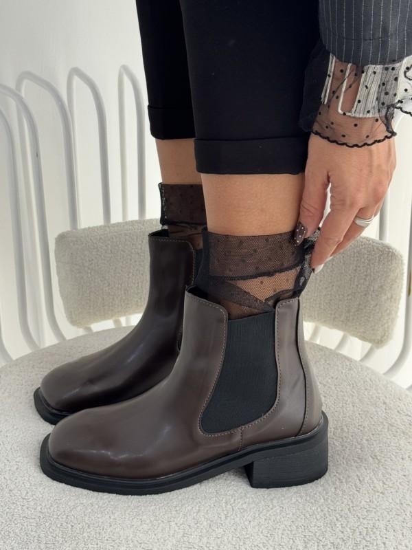 نیم بوت دو کش روژکا 2336