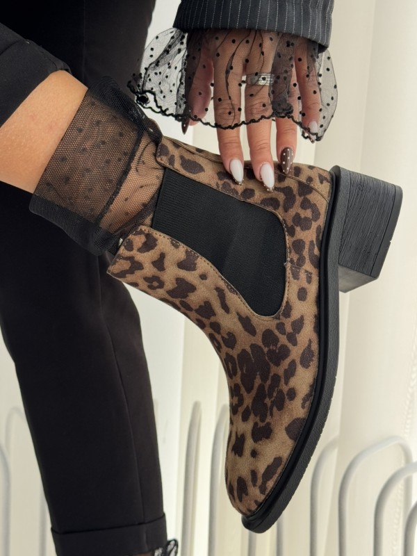 نیم بوت دو کش روژکا 2336