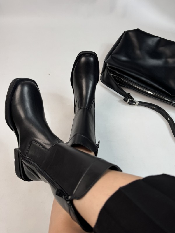 نیم بوت بغل زیپ پی 2362