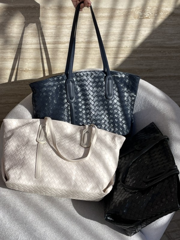 کیف راحل بافتی دسته  بیضی 926