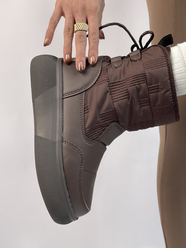 نیم بوت پشت بندی کاپشنی 2367