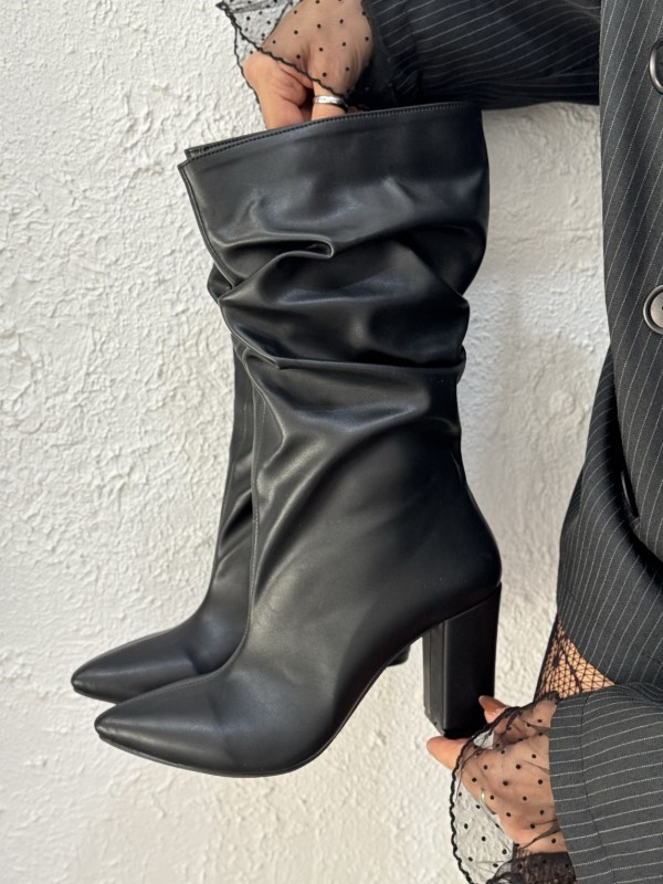 بوت پاشنه چروک مکس 2381