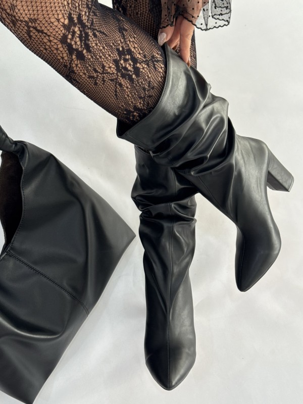 نیم بوت چروک کوتاه مکس 2380