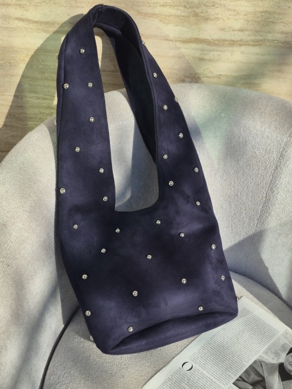 کیف نگینی دسته دار بند پهن 3499