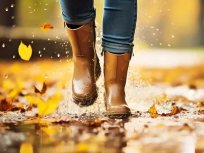 کفش مناسب برای هوای بارانی