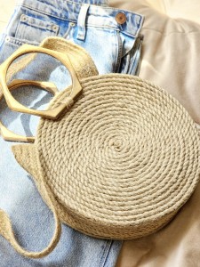 کیف کنفی دسته چوبی 73