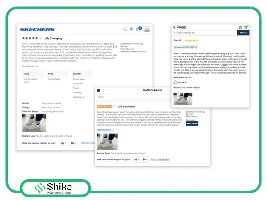 راهنمای خرید کفش آنلاین