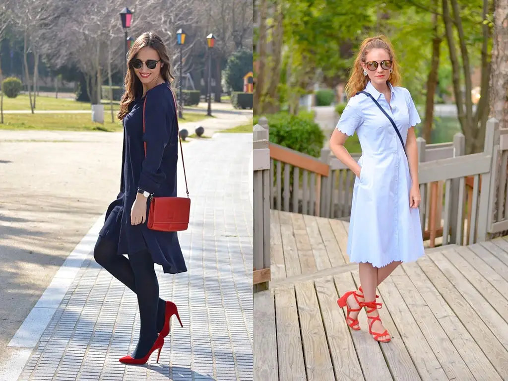 با کفش قرمز چی بپوشیم؟